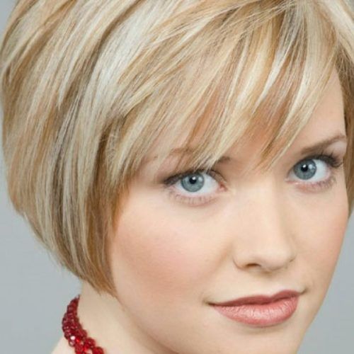 Blonde Bob Hairstyles With Bangs (Photo 5 of 20)