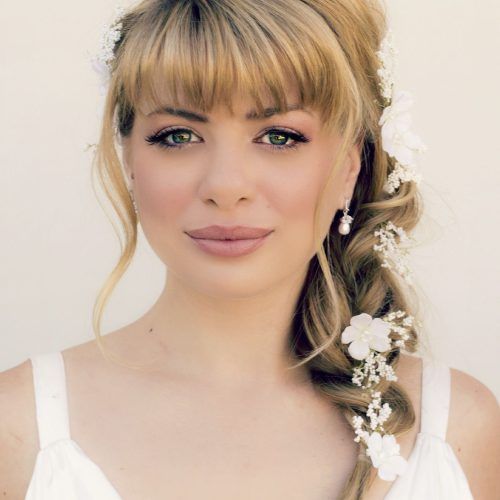 Wedding Hairstyles With Bangs (Photo 11 of 15)