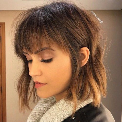 Wispy Bob Hairstyles With Long Bangs (Photo 1 of 20)