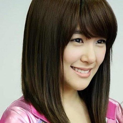 Asian Hairstyles With Side Bangs (Photo 8 of 20)