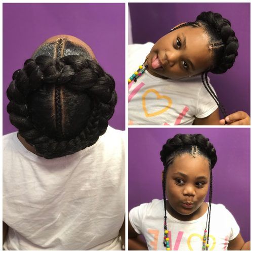 Halo Braided Hairstyles (Photo 6 of 20)