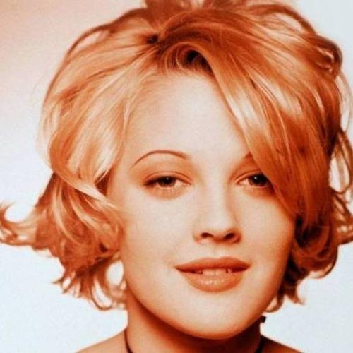 Drew Barrymore Short Hairstyles (Photo 16 of 20)