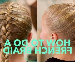 15 Collection of Simple French Braids for Long Hair