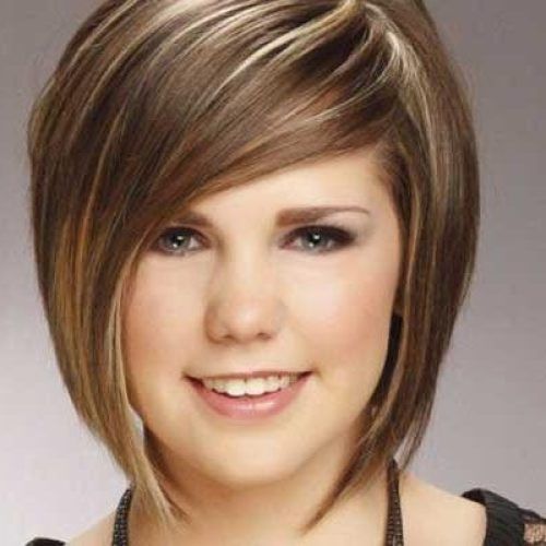 Short Hairstyles For Chubby Cheeks (Photo 10 of 15)