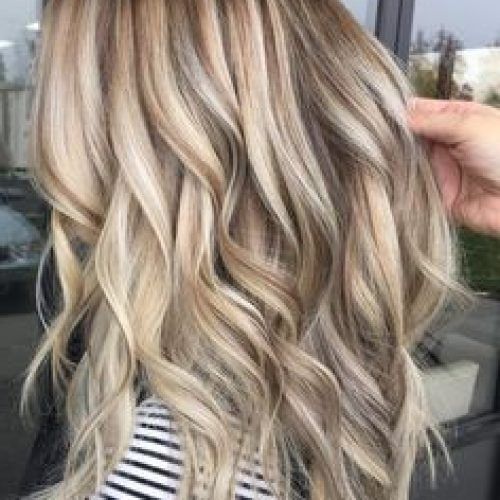 Icy Blonde Beach Waves Haircuts (Photo 20 of 20)