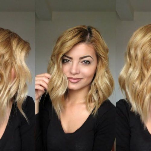 Mid-Length Beach Waves Hairstyles (Photo 14 of 20)
