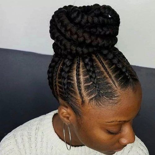 Braided Up Hairstyles For Black Hair (Photo 11 of 15)