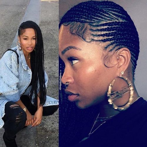 Cornrows Hairstyles With Weave (Photo 10 of 15)