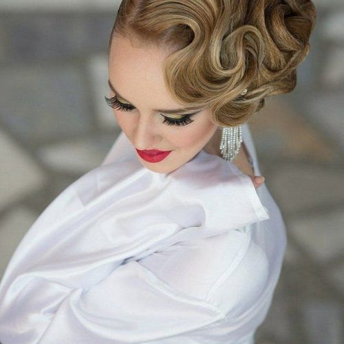 Finger Waves Long Hair Updo Hairstyles (Photo 4 of 15)