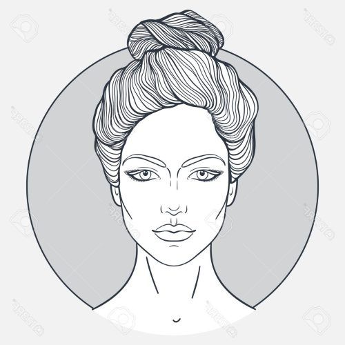 Decorative Topknot Hairstyles (Photo 12 of 20)