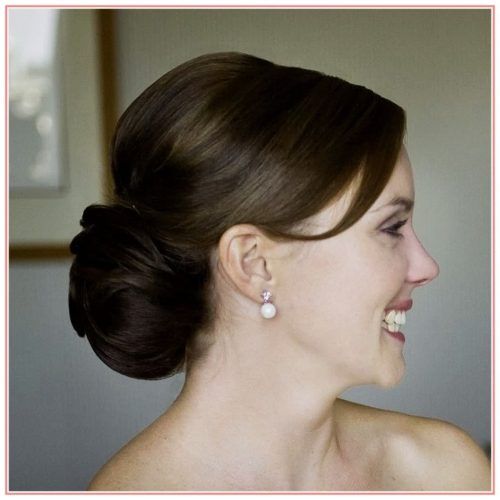 Low Bun Wedding Hairstyles (Photo 10 of 15)