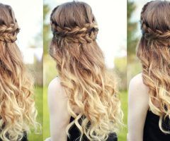 2024 Popular Braided Hairstyles with Curls