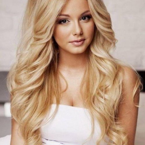 Beautiful Long Curly Hairstyles (Photo 4 of 15)