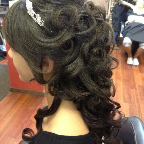 Partial Updo Hairstyles (Photo 15 of 15)