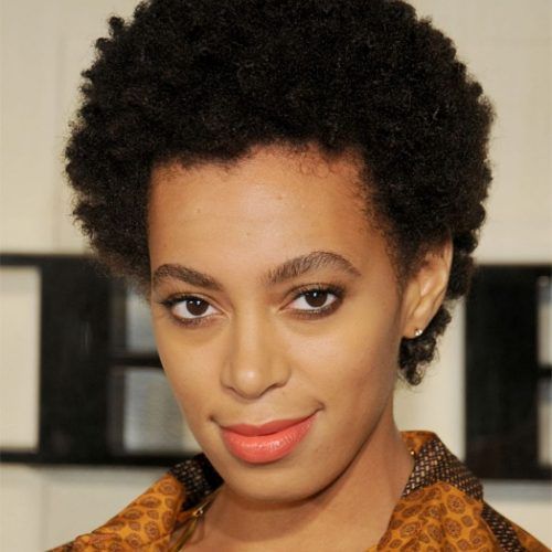 Black Women Natural Medium Haircuts (Photo 7 of 20)