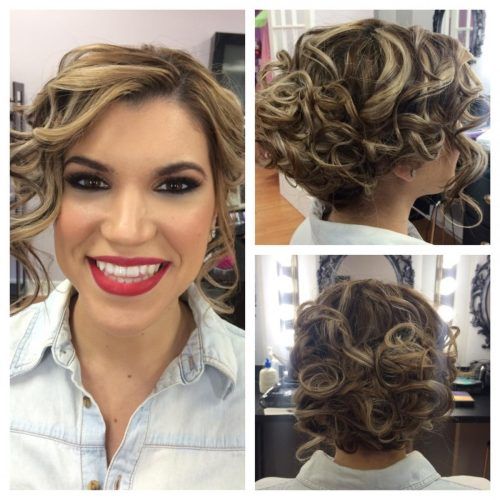 Short Wedding Hairstyles For Black Bridesmaids (Photo 14 of 15)
