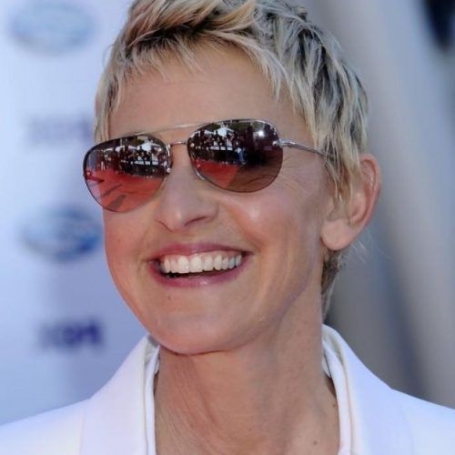 Short Haircuts For Women Who Wear Glasses (Photo 8 of 20)