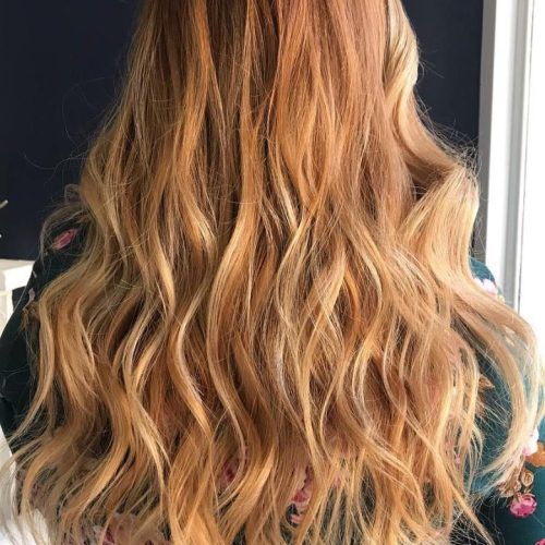 Marsala To Strawberry Blonde Ombre Hairstyles (Photo 1 of 20)