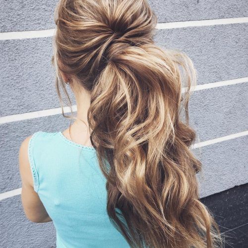 Textured Ponytail Hairstyles (Photo 8 of 20)