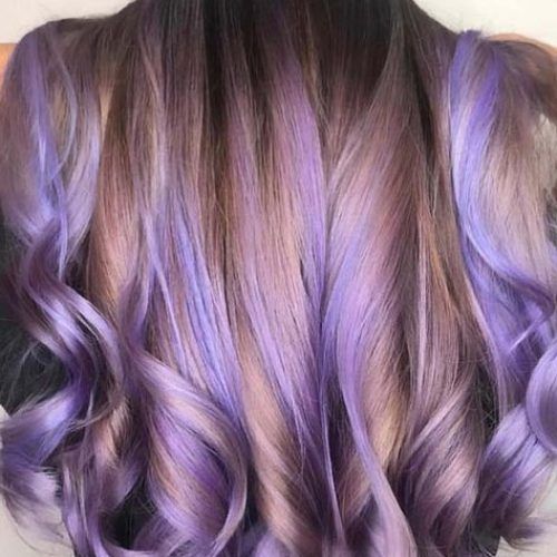 Lavender Balayage For Short A-Line Haircuts (Photo 17 of 20)