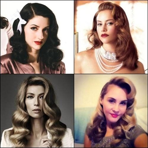 Vintage Haircuts For Long Hair (Photo 2 of 15)