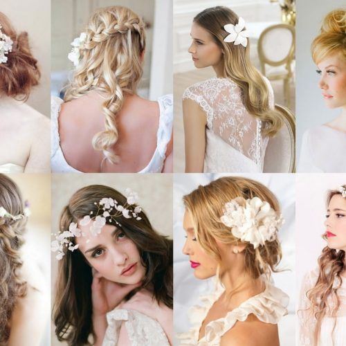 Wedding Guest Hairstyles For Medium Length Hair With Fascinator (Photo 1 of 15)