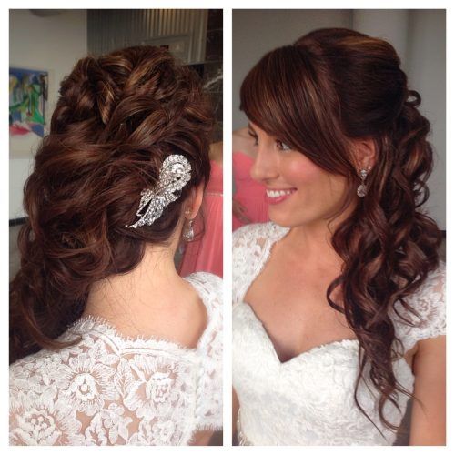 Pulled To The Side Wedding Hairstyles (Photo 7 of 15)