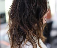 20 Photos Choppy Layers Long Hairstyles with Highlights