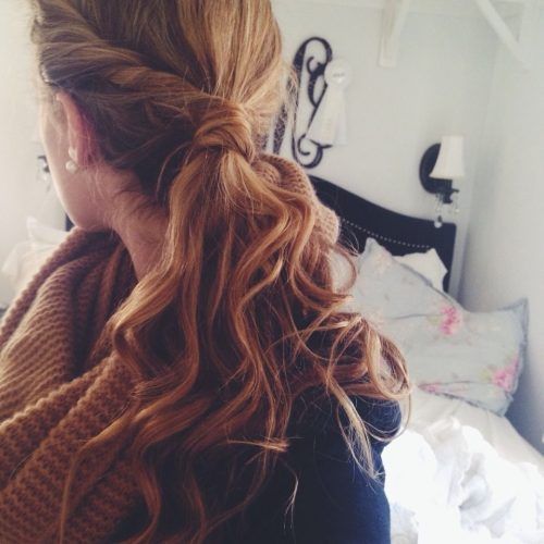 Tangled And Twisted Ponytail Hairstyles (Photo 10 of 20)