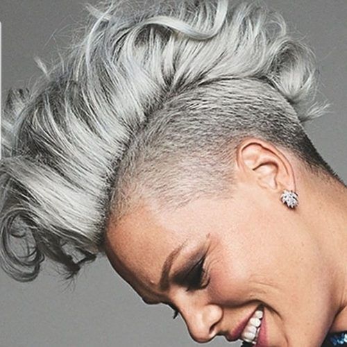 Stunning Silver Mohawk Hairstyles (Photo 5 of 20)
