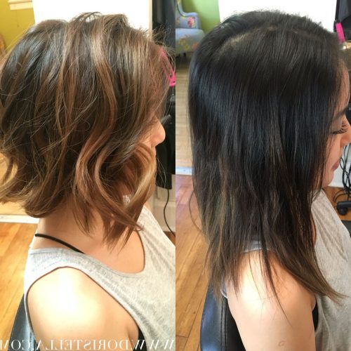 Beach Wave Bob Hairstyles With Highlights (Photo 12 of 20)