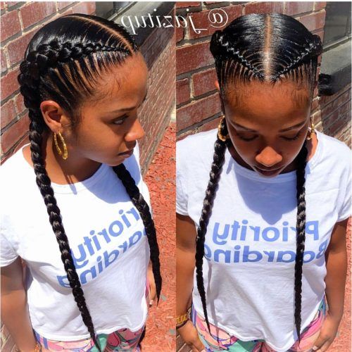 Straight Back Braided Hairstyles (Photo 9 of 15)