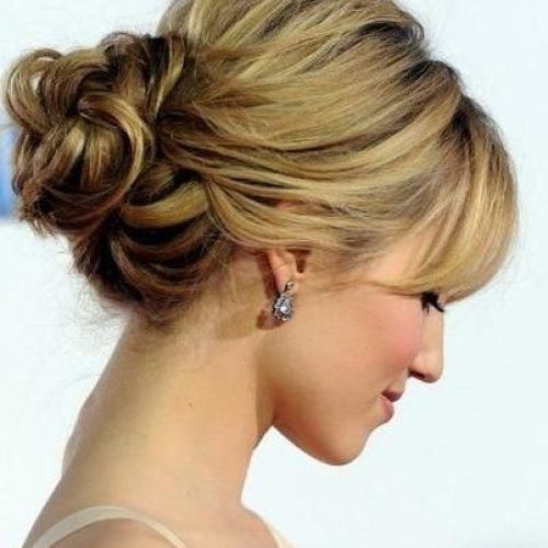 Long Hairstyles Updos With Fringe (Photo 13 of 15)