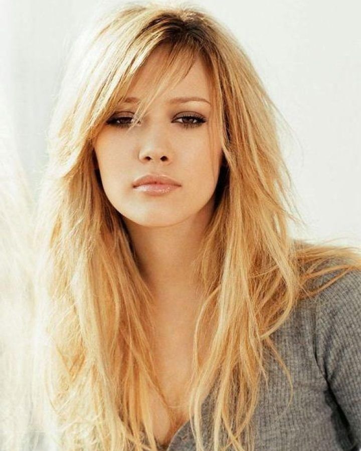 2024 Popular Long Hairstyles Layered with Fringe