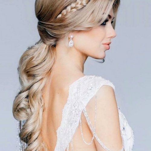 Wedding Hairstyles For Long Hair To The Side (Photo 15 of 15)
