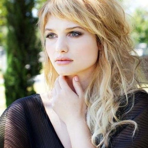 Long Hairstyles With Short Bangs (Photo 1 of 15)