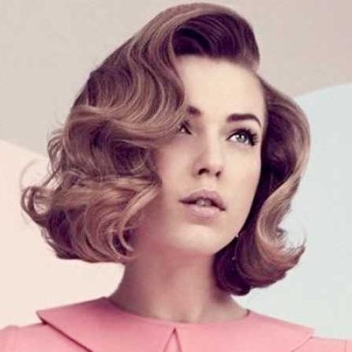 Vintage Hairstyle For Short Hair (Photo 1 of 15)