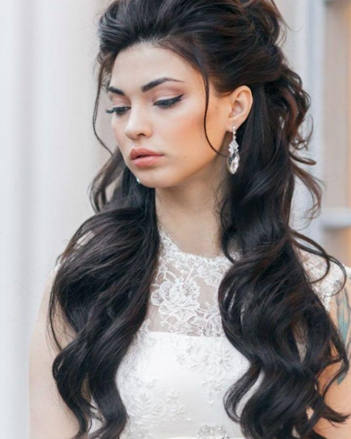 15 Inspirations Long Hairstyles Down for Wedding