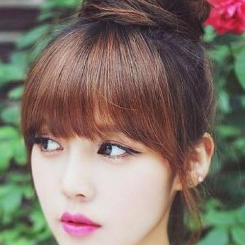 Asian Hairstyles With Bangs (Photo 5 of 20)
