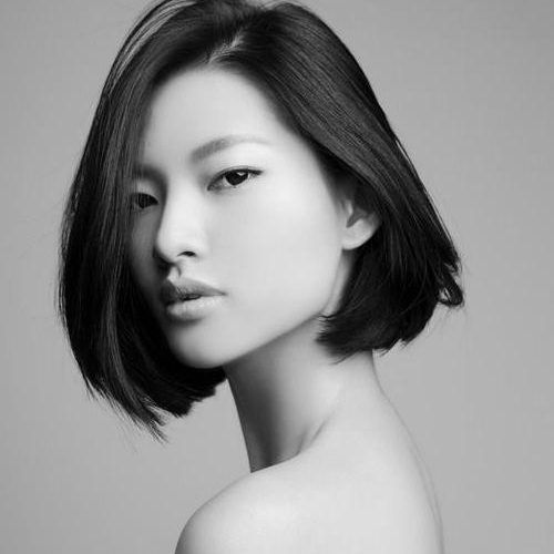 Cute Short White Hairstyles For Korean Girls (Photo 12 of 15)