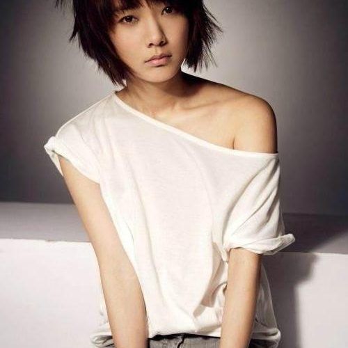 Cute Short White Hairstyles For Korean Girls (Photo 5 of 15)
