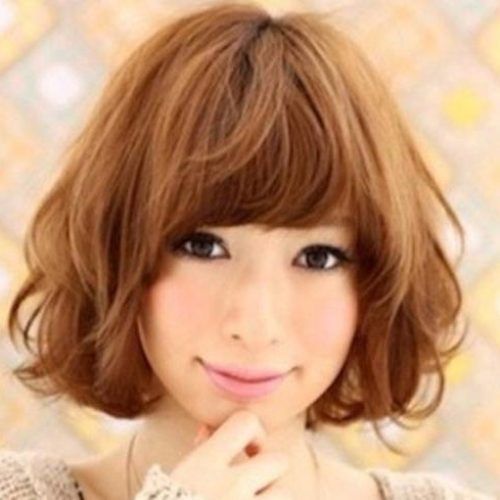 Short Curly Shag Hairstyles For Korean Girls (Photo 4 of 15)