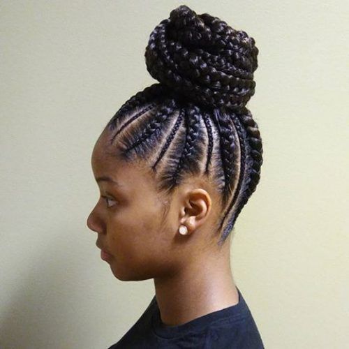 African American Updo Braided Hairstyles (Photo 4 of 15)