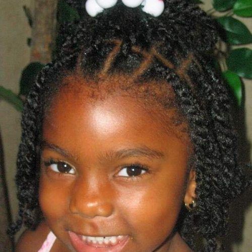 Black Little Girl Short Hairstyles (Photo 1 of 14)
