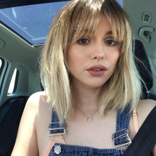 Short Blonde Hair With Bangs (Photo 1 of 15)