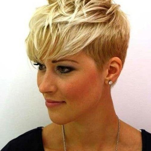 Short Blonde Pixie Haircuts (Photo 14 of 20)