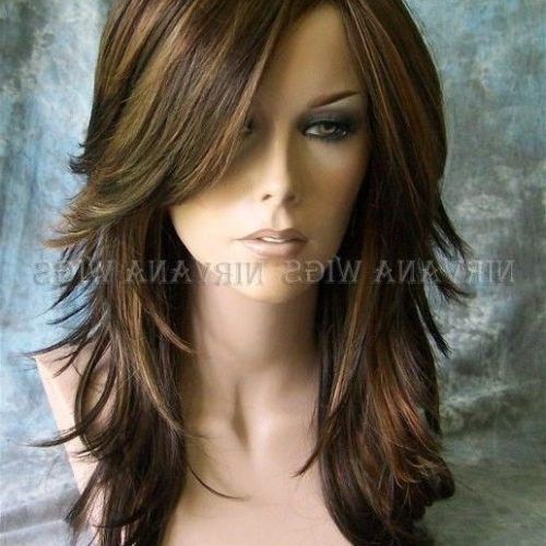 Long Hairstyles Brown With Highlights (Photo 14 of 15)