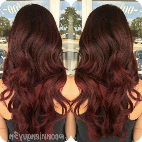 Long Hairstyles Red Ombre (Photo 11 of 15)
