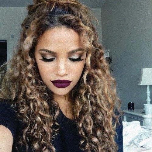 Beautiful Long Curly Hairstyles (Photo 13 of 15)