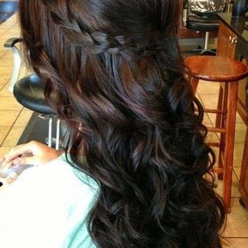Long Curly Braided Hairstyles (Photo 1 of 15)